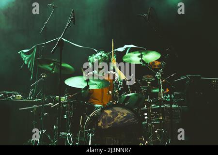 03/04/2022 - English rock band BLACK HONEY playing as opening for Nothing But Thieves, live at Fabrique Milano, Italy. Stock Photo