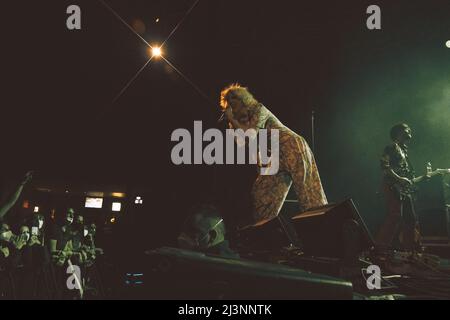 03/04/2022 - English rock band BLACK HONEY playing as opening for Nothing But Thieves, live at Fabrique Milano, Italy. Stock Photo