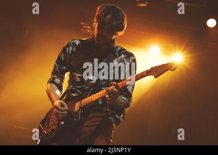 03/04/2022 - English rock band BLACK HONEY playing as opening for Nothing But Thieves, live at Fabrique Milano, Italy. Stock Photo