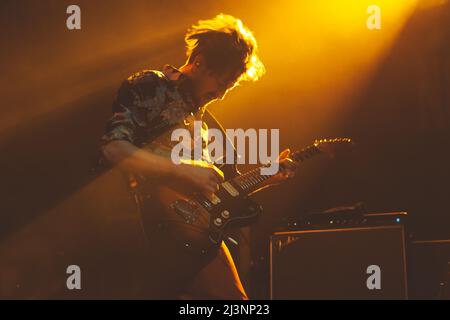 03/04/2022 - English rock band BLACK HONEY playing as opening for Nothing But Thieves, live at Fabrique Milano, Italy. Stock Photo