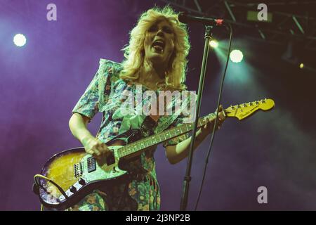 03/04/2022 - English rock band BLACK HONEY playing as opening for Nothing But Thieves, live at Fabrique Milano, Italy. Stock Photo