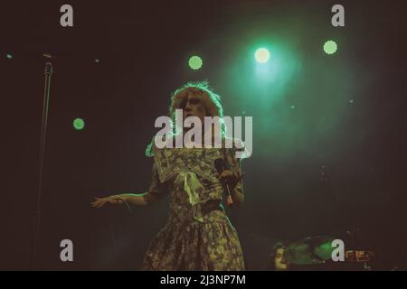 03/04/2022 - English rock band BLACK HONEY playing as opening for Nothing But Thieves, live at Fabrique Milano, Italy. Stock Photo