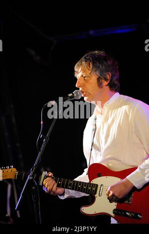 Vienna, Austria. 30th August 2014. People's Voice Festival at the Prater in Vienna. Picture shows Robert Rotifer, Austrian musician, music journalist and radio presenter Stock Photo