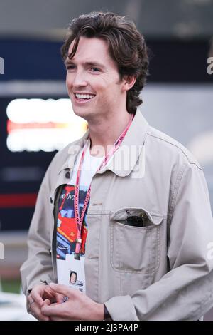 Melbourne, Victoria, Australia. 9th Apr, 2022. MELBOURNE, AUSTRALIA - APRIL 9: Australian snowboarder Scotty James at the 2022 Australian Formula 1 Grand Prix on 9th April 2022 (Credit Image: © Chris Putnam/ZUMA Press Wire) Stock Photo