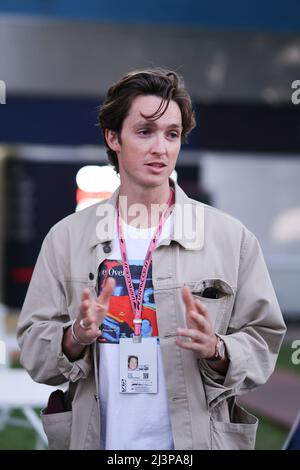 Melbourne, Victoria, Australia. 9th Apr, 2022. MELBOURNE, AUSTRALIA - APRIL 9: Australian snowboarder Scotty James at the 2022 Australian Formula 1 Grand Prix on 9th April 2022 (Credit Image: © Chris Putnam/ZUMA Press Wire) Stock Photo