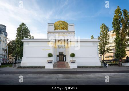 Secession Building Exhibition Hall - Vienna, Austria Stock Photo