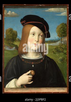 Federico Gonzaga. Francesco Francia. 1510. Stock Photo