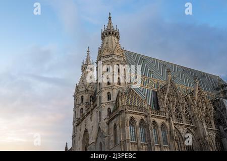 St Stephens Cathedral (Stephansdom) - Vienna, Austria Stock Photo