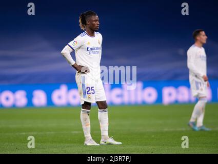 09 th april 2022; Stadium Santiago Bernabeu, Madrid, Spain; Men's La