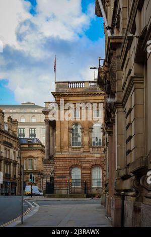 Liverpool Town Hall, Dale Street Stock Photo