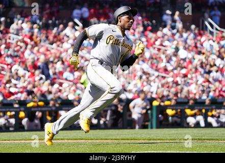 Pittsburgh Pirates third baseman Ke'Bryan Hayes plays against the Miami  Marlins in a baseball game, Thursday, June 3, 2021, in Pittsburgh. (AP  Photo/Keith Srakocic Stock Photo - Alamy