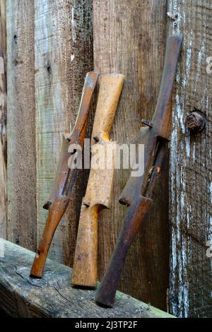 Old Carving Woodworking Tools Wood Shavings Vintage Workbench Carpentry  Woodworking Stock Photo by ©stokkete 176819088