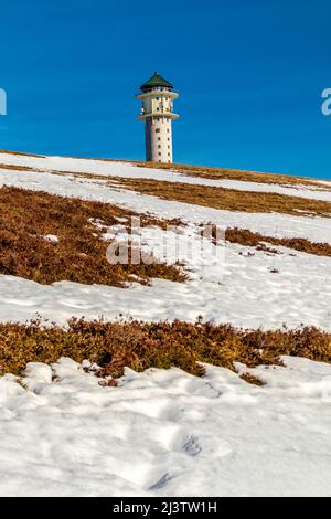 Discovery tour of the Feldberg in the Black Forest - Baden-Württemberg - Germany Stock Photo