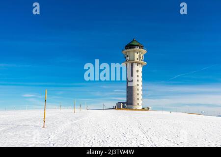 Discovery tour of the Feldberg in the Black Forest - Baden-Württemberg - Germany Stock Photo