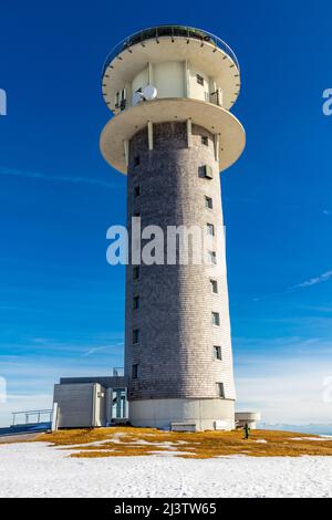 Discovery tour of the Feldberg in the Black Forest - Baden-Württemberg - Germany Stock Photo