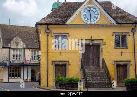 Market House in Tetbury town in the Cotswolds, Gloucestershire Stock Photo