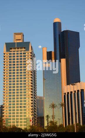 Baynunah Tower Abu Dhabi United Arab Emirates Stock Photo - Alamy