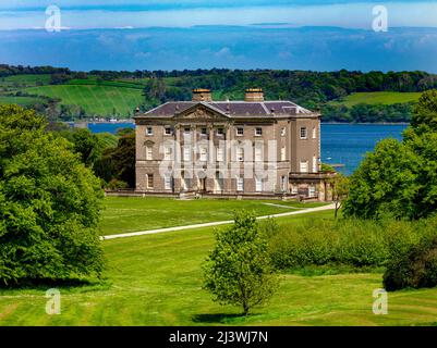 Castle Ward National Trust Northern Ireland County Down Architecture Classical Gothic 18th century Strangford Downpatrick Ireland Irish Stock Photo