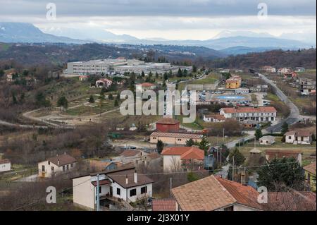 Sant'Angelo dei Lombardi, Avellino, Italy 11/02/2015: Criscuoli Hospital. ©Andrea Sabbadini Stock Photo