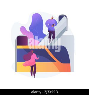 Pipeline transport abstract concept vector illustration. Transportation of liquid or gas, system of pipes, oil crude refinery, petrol production, natu Stock Vector