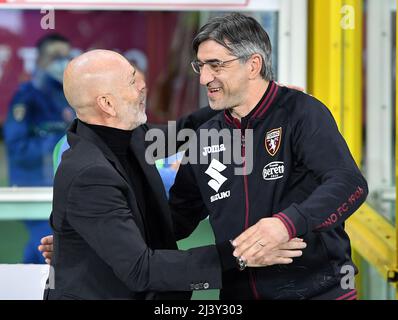 Torino, Italy. 24th Sep, 2023. September 24, 2023, Torino, Piemonte, Italy:  Olimpic Stadium Grande Torino, 24.09.23 Head Coach Torino FC Ivan Juric  during the Serie A match Torino FC v AS Roma