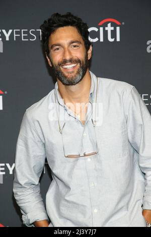 LOS ANGELES - APR 10: Noah Mills at the PaleyFEST - NCIS Universe at