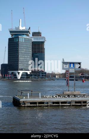 Amsterdam ADAM Lookout Tower, Amsterdam, North Holland, The Netherlands. Stock Photo