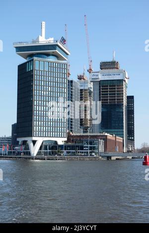 Amsterdam ADAM Lookout Tower, Amsterdam, North Holland, The Netherlands. Stock Photo