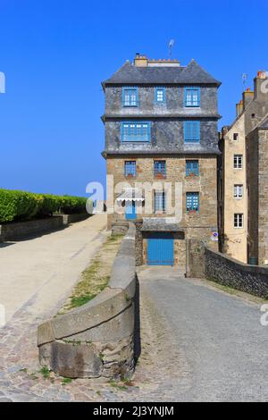 House in Saint-Malo Stock Photo - Alamy