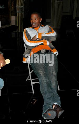 Jamie Foxx Taping His TV Special "Jamie Foxx: Unpredictable”, 2005