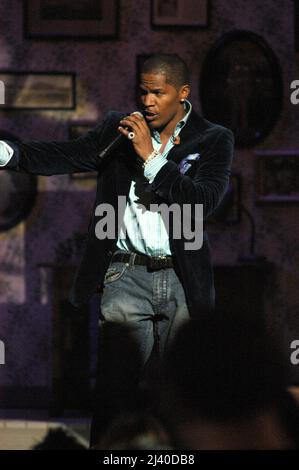 Jamie Foxx Taping His TV Special "Jamie Foxx: Unpredictable”, 2005