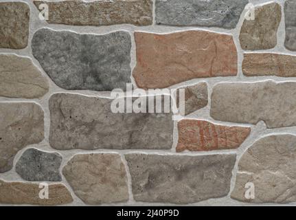 renovation of old houses, granite covering for interiors Stock Photo