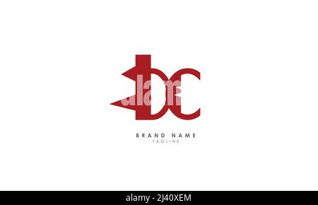 Alphabet letters Initials Monogram logo BC, CB, B and C Stock Vector