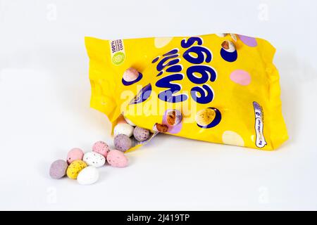 A packet of Cadbury Mini Eggs. Stock Photo