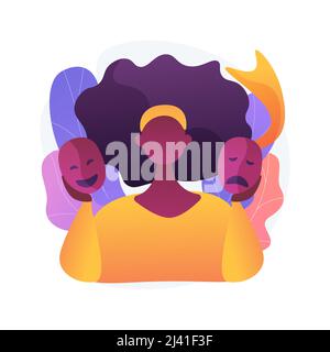 Social change abstract concept vector illustration. Human relationships, social justice behavior, public demonstration, collective protest, shout on m Stock Vector