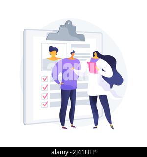 Private healthcare abstract concept vector illustration. Private medicine, healthcare insurance, paid medical services, health center, specialist cons Stock Vector