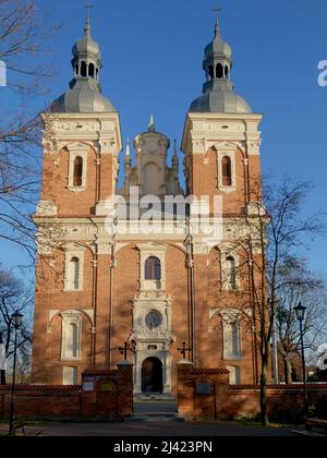 Saint Catherine anf Florian church in Gołąb, near Puławy, Poland Stock Photo