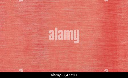 coral linen fabric texture as background. copy space for text or image Stock Photo