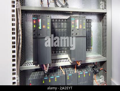 industrial electro-mechanical equipment Stock Photo