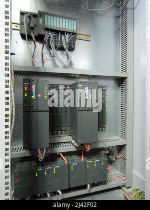 industrial electro-mechanical equipment Stock Photo