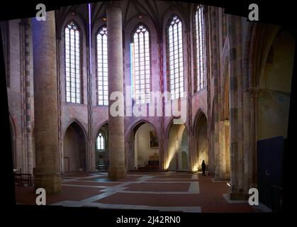 Europe, France, Toulouse, Jacobins Church, The Church of the Jacobins is a deconsecrated Roman Catholic church located in Toulouse, France. Stock Photo