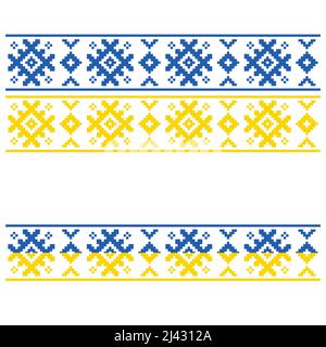 Ornament lines colour pattern Stock Vector