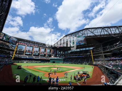 Globe Life Field in Arlington, Texas Stock Photo - Alamy