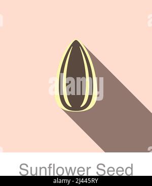 sunflower nut line icon vector illustration Stock Vector Image & Art ...