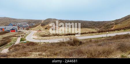 Helgoland, Germany. 26th Mar, 2022. The former prominent southern tip of Helgoland, an approach point for all ships, completely disappeared in 1947 by the 'Big Bäng', and a deep crater has been gaping in its place ever since. ( To dpa-Korr '6700 tons of ammunition blown up on Helgoland - 75 years of 'Big Bang'' on 12.04.2022) Credit: Markus Scholz/dpa/Alamy Live News Stock Photo