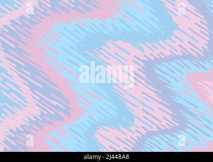 Abstract psychedelic swirls liquid wavy pattern. Digital illustration background Stock Vector