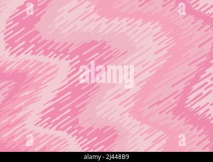 Abstract pink swirls liquid wavy pattern. Digital illustration background Stock Vector