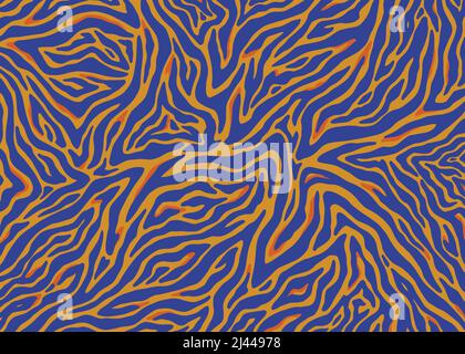 Zebra pattern animal print. Digital illustration background Stock Vector