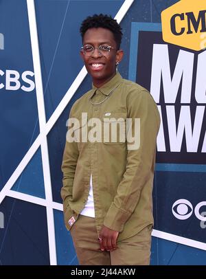 Nashville, USA. 11th Apr, 2022. Breland at the 2022 CMT Music Awards held at the Nashville Municipal Auditorium on April 11, 2022 in Nashville, TN. © Tammie Arroyo/AFF-USA.com Credit: AFF/Alamy Live News Stock Photo