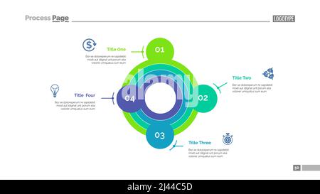 Smart goals setting strategy slide template. Business data. Graph, diagram, design. Creative concept for infographic, report. Can be used for topics l Stock Vector